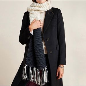 NWOT Anthropologie Marcella Colorblocked Scarf